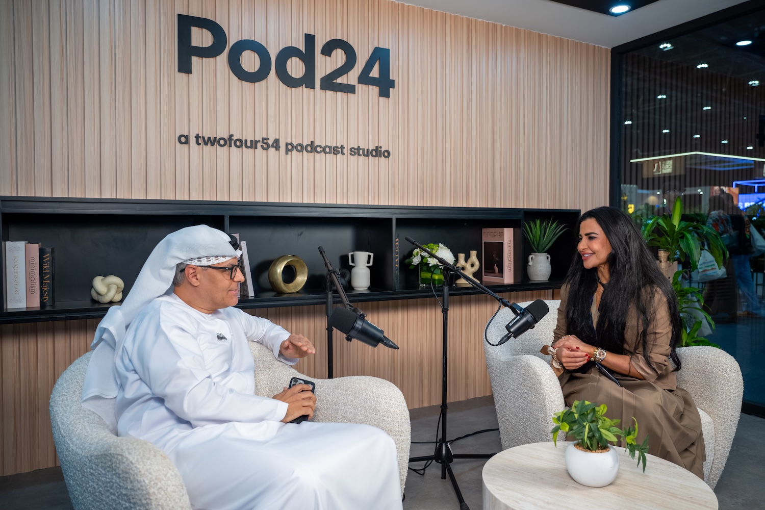 Pod24 studio on location